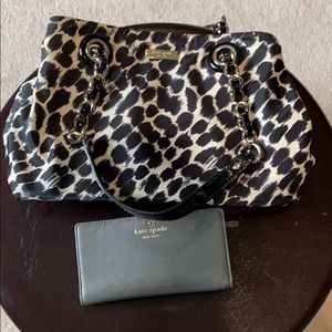Hand bag and wallet